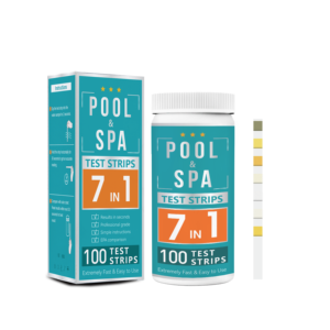 7 en 1 <span class=keywords><strong>piscine</strong></span> Spa Hot Tub <span class=keywords><strong>bandelettes</strong></span> de test d'eau <span class=keywords><strong>bandelettes</strong></span> de test de <span class=keywords><strong>piscine</strong></span> d'eau salée - Product Image 1