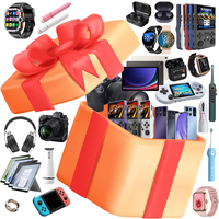 Boîte mystère Random Tech en gros – Jusqu'à 8 articles électroniques (montre connectée, tablette, chargeur) pour la vente en direct aux revendeurs
