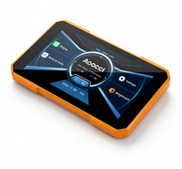 Aoocci C3 Plus 5 Inch Motorbike Carplay GPS Dengan Wireless Android Auto Tahan Air