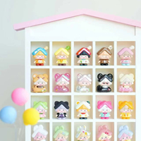 Nueva Llegada Wuwu Travel Diary Mini Blind Box Figura de Vinilo de Casa Pequeña, Mini Juguete Adorable, Adornos Decorativos, El Mejor Regalo
