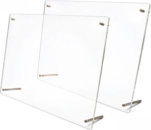 8.5x11 Acrylic hình ảnh khung, Acrylic Khung Ảnh A4 thư kích thước, rõ ràng giấy chứng nhận khung cho Tabletop hiển thị - Product Image 2