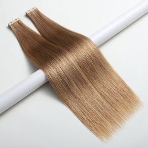 批发大长度头发延伸双拉骨直不同颜色皮肤胶带在头发延伸<span class=keywords><strong>100</strong></span>% 人发 - Product Image 6