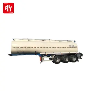 Brand new used high quality fuel diesel gasoline crude oil water milk transport trailer