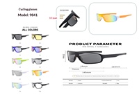 Lunettes de cyclisme polarisées personnalisées en gros, protection UV, lunettes de sport personnalisées, lunettes de sport de plein air pour hommes et femmes