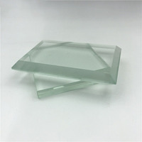 Verre ultra-clair à faible teneur en fer, taille personnalisée pour la décoration de bâtiments
