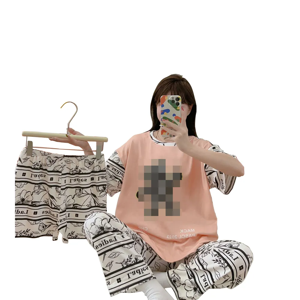 Coreano Plus Size Pijamas Lingerie Curta Feminina Define Venda Quente Home Wear Pijamas Preço Mais Barato Pijama Feminino Em Torno Do Pescoço