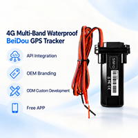 Traceur GPS+Beidou filaire multi-bandes 4G, étanche IP67, alarme ACC, API, personnalisable OEM/ODM pour la gestion de flotte de véhicules