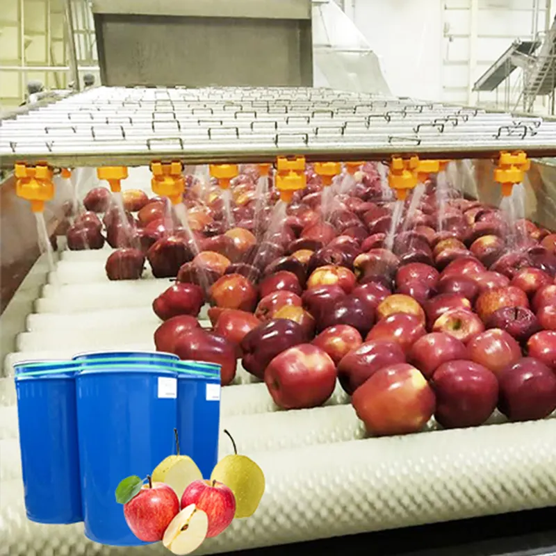 Machine de fabrication de jus de fruits, pommes 1 ml, concentré de gelée, confiture, poudre, vin, vinaigre, citre, fabrication de plantes, ligne de production