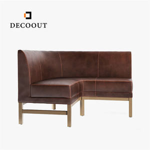 Divano Angolare su Misura Decoout a Forma di L per Night Club, Bar, Lounge, Ristorante, Seduta a Cabina, Stile Industriale Moderno per Hotel, Sale da Pranzo e Cucine - Product Image 3