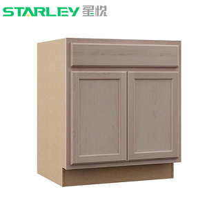 Gabinete de Cocina Modular Clásico Moderno Personalizado OEM |   <span class=keywords><strong>RTA</strong></span> / Melamina / Madera Contrachapada |   Ecológico |   Para uso en apartamentos y villas - Product Image 4
