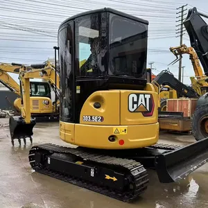 EPA Certificate Caterpillar 303.5ECR 3 ton 305.5E2 5 ton 307.5 308E2 Small Crawler Excavator With Hydraulic Thumb