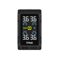 Monitor de Presión de Neumáticos con Alimentación USB/ACC, Pantalla Adhesiva con Sensor Integrado, Categoría de Producto TPMS