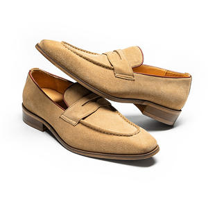 Zapatos Oxford Formales de Piel Genuina Hechos a Mano para Hombre, de Alta Calidad, con Punta en Pico, Antideslizantes, con Función de Masaje, para Oficina y Carrera Profesional - Product Image 1