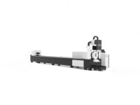 Mesin Pemotong Tabung Laser Kecil 1500W 3KW Kontrol Raycus Raytools Delta Servo HIWIN Rail YYC Rack 6M