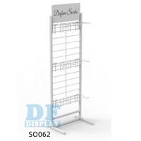 SO062 personnalisable meilleure vente boutique Offre Spéciale vente au détail fil métallique suspendues couches présentoir de chips présentoir de bonbons haribo