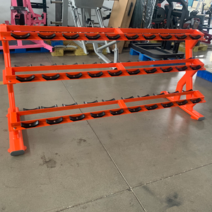 แอทิคอลเพลทหกเหลี่ยมสามชั้นทำจากเหล็กเชิงพาณิชย์55กก. <span class=keywords><strong>GM110</strong></span>สำหรับการฝึกความแข็งแรง - Product Image 5