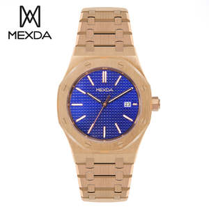 Mexda lujo cuarzo Relojes Hombre Vintage hombre negocios <span class=keywords><strong>reloj</strong></span> 10atm impermeable fecha todo Acero inoxidable hombres <span class=keywords><strong>reloj</strong></span> de pulsera - Product Image 1