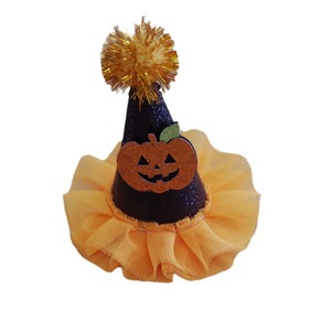 Pet Halloween Dog zucca pipistrello fantasma cappelli eco-friendly tessuto Non tessuto modello solido - Product Image 5