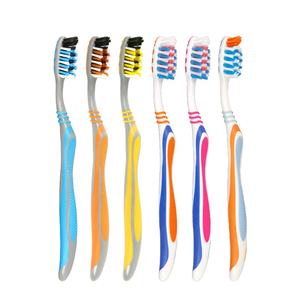 <span class=keywords><strong>Cepillo</strong></span> <span class=keywords><strong>de</strong></span> <span class=keywords><strong>Dientes</strong></span> Manual Económico con Cerdas Suaves <span class=keywords><strong>de</strong></span> Nailon y Mango Ergonómico <span class=keywords><strong>de</strong></span> PP y TPR para Viajes, Hogar y Hoteles - Product Image 6