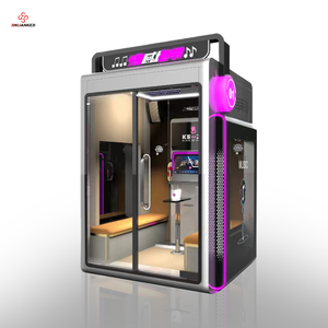 Mini <span class=keywords><strong>Karao</strong></span> Booth Habitación insonorizada Autoservicio Máquina de karaoke Mini Jukebox móvil Juegos que funcionan con monedas - Product Image 1