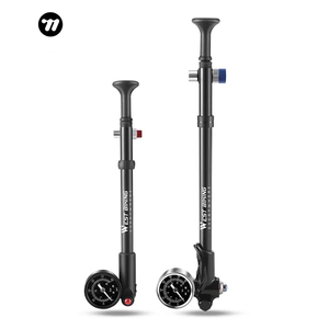 WEST BIKING Bike Pump Front Fork Shock Absorber Rear Pump Aluminum Alloy Bicycle High Pressure Pump Bike Accessories