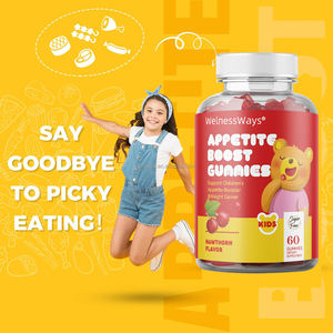WelnessWays Vitamin Gummy with Boost Appetite Kids Gummies Vegan Kids Estimulante del apetito y ganador de peso - Product Image 5
