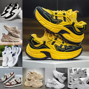 Chaussures de sport décontractées et tendance pour hommes, neuves, en stock usine, vente en gros - Product Image 1
