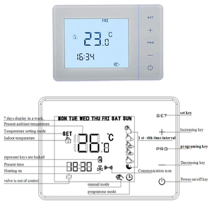 HY01 RF/contrôle sans fil Tuya Wifi <span class=keywords><strong>Thermostat</strong></span> de chauffage de l'eau ambiante contrôleur de température <span class=keywords><strong>pour</strong></span> chaudière à <span class=keywords><strong>gaz</strong></span> - Product Image 4