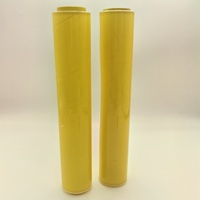 Ventes en gros de film alimentaire transparent en PVC de qualité alimentaire personnalisable, film souple transparent, grand rouleau pour l'emballage alimentaire