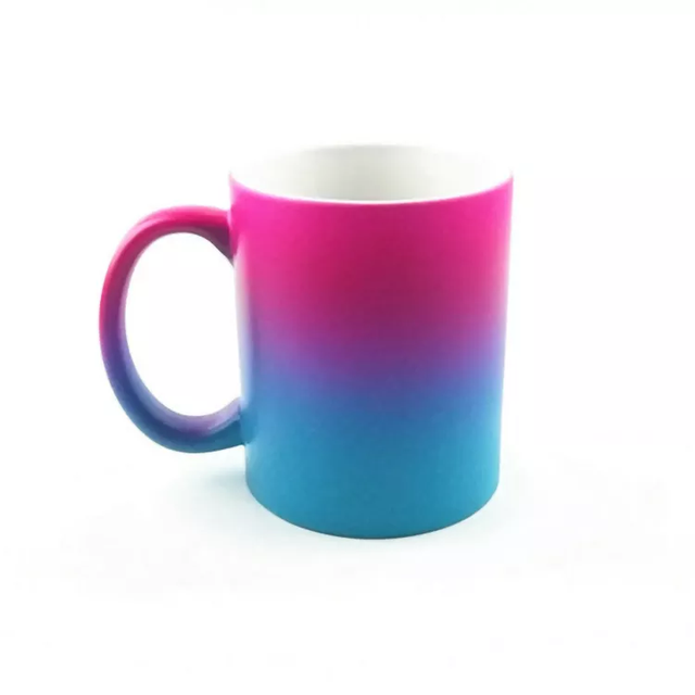 Hot Seller Creative Cartoon Customized Fade Change Color Ceramic Coffee Mug&Cup