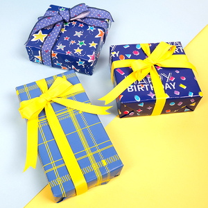 Factory Wholesale 80g Christmas Custom Luxury <b>Gift</b> <b>Wrap</b> <b>Paper</b> 43*300cm Wrapping <b>Paper</b> for Packaging - Product Image 2