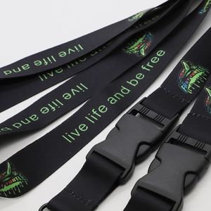 Cordón Personalizado de Poliéster Duradero con Sublimación y Hebilla de Seguridad para Marcas de Moda Urbana y Streetwear - Product Image 3