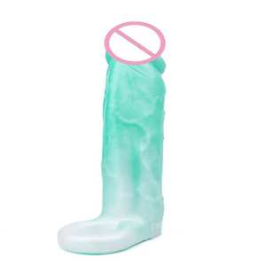   Funda para Pene con Nudo de Lobo Grande, Anillo Hueco para Dildo, Funda de Fantasía, Extensor de Pene de Silicona, Juguetes Sexuales para Hombres - Product Image 3