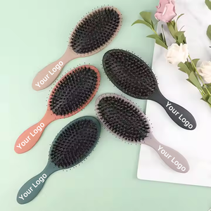 <span class=keywords><strong>Brosse</strong></span> démêlante en nylon et poils de sanglier avec manche en plastique, <span class=keywords><strong>brosse</strong></span> de <span class=keywords><strong>massage</strong></span> <span class=keywords><strong>du</strong></span> <span class=keywords><strong>cuir</strong></span> <span class=keywords><strong>chevelu</strong></span> <span class=keywords><strong>pour</strong></span> extensions capillaires, type peigne courant <span class=keywords><strong>pour</strong></span> usage domestique - Product Image 4