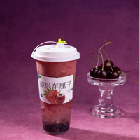 Fournisseur de Bubble Tea - Vente en Gros Directe - Sirop de Boisson à la Fraise 2,5 kg pour Usage Commercial