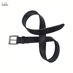 Cinturón Casual de Cuero Genuino de Grano Completo Estilo Vaquero Occidental para Hombre de Boshiho Factory con Hebilla de Aleación para Uso Diario Informal - Product Image 1
