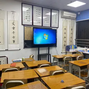2023 Science Education Equipment Teaching All-in-one Whiteboard Room Electronic Smart Board Interactive Whiteboardart Board