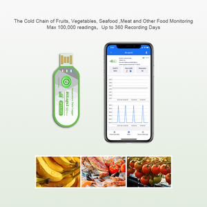 Draadloze Blue Tooth Usb Container Verzending Opslag Ble Temperatuur <span class=keywords><strong>Data</strong></span> <span class=keywords><strong>Logger</strong></span> Recorder - Product Image 2