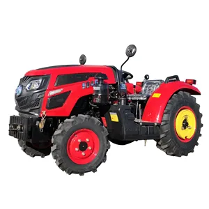 Máquina agrícola de jardín, tractor agrícola de 50HP, mini tractores articulados de alta resistencia, el más barato