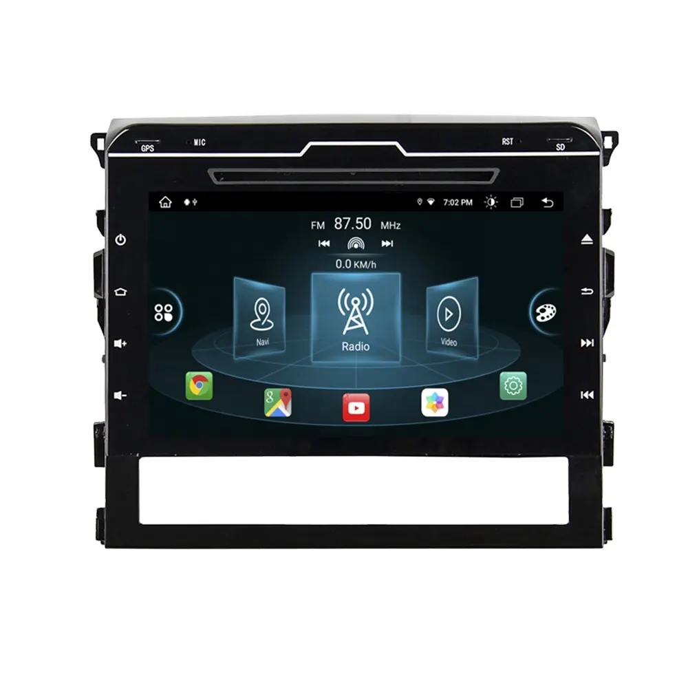 トヨタランドクルーザー2016-2019 CarPlay Gps Navi 4G360カメラ用RoadNaviAndroid13カーラジオ