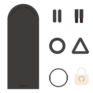 Accessoires écologiques et ensemble en polyuréthane avec bloc - Product Image 3
