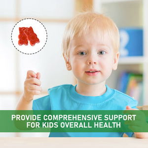 Gummies multivitaminées pour enfants sur mesure avec calcium, zinc, soutien immunitaire, gummies véganes, stimulant d'énergie, complément nutritionnel - Product Image 3