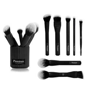 Set de Brochas de Maquillaje de Doble Punta con Pelo Sintético para Base en Polvo, Estilo Local Personalizado, Logotipo Profesional Personalizado para Regalos de Viaje - Product Image 1