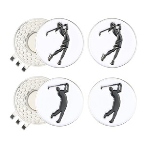 <b>Golf</b> Metal Magnetic Cap Clip Enamel Ball Marker 25mm Strong Magnetic Outdoor Use - Product Image 5
