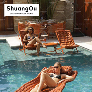 Carreaux de mosaïque en céramique imitation marbre pour hôtel, spa, salle de bain, intérieur, extérieur, <span class=keywords><strong>Hawaii</strong></span>, été, vert, jaune, piscine, porcelaine, 300x300 mm - Product Image 2