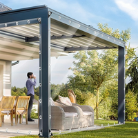 Bâche transparente pour fenêtres de balcon, protection contre la pluie, auvent de véranda, bâche en plastique transparente