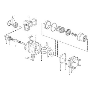 Pompe hydraulique principale VOE15043454 15043454 VOE15063350 15063350 VOE11173536 pour L180E L180F L180F HL L220D L220E - Product Image 1