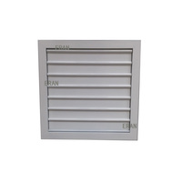 Grille d'aération verticale en alliage d'aluminium pour HVAC