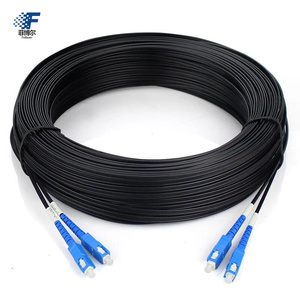 Pre-connectorized Optical Fibre <strong>Cables</strong> Indoor Outdoor Ftth Fiber Optic Drop <strong>Cable</strong> Patch Cord Sc Upc Ap C 1 2 Core <strong>Sdi</strong> <strong>Cable</strong> 100m - Product Image 2