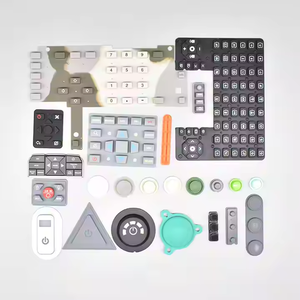 OEM tùy chỉnh khuôn <span class=keywords><strong>Silicone</strong></span> cao su đẩy nút dẫn điện bao gồm EPDM & NBR Vật liệu <span class=keywords><strong>Silicone</strong></span> cao su tráng nút bàn phím - Product Image 4